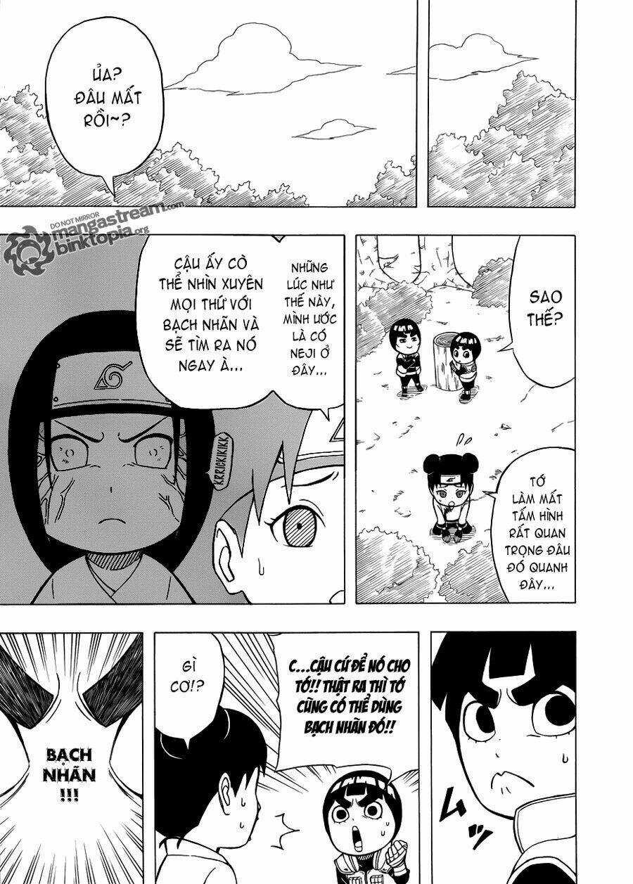 Cửu Vĩ Hồ Ly Ngoại Truyện Rock Lee Chapter 3 trang 6