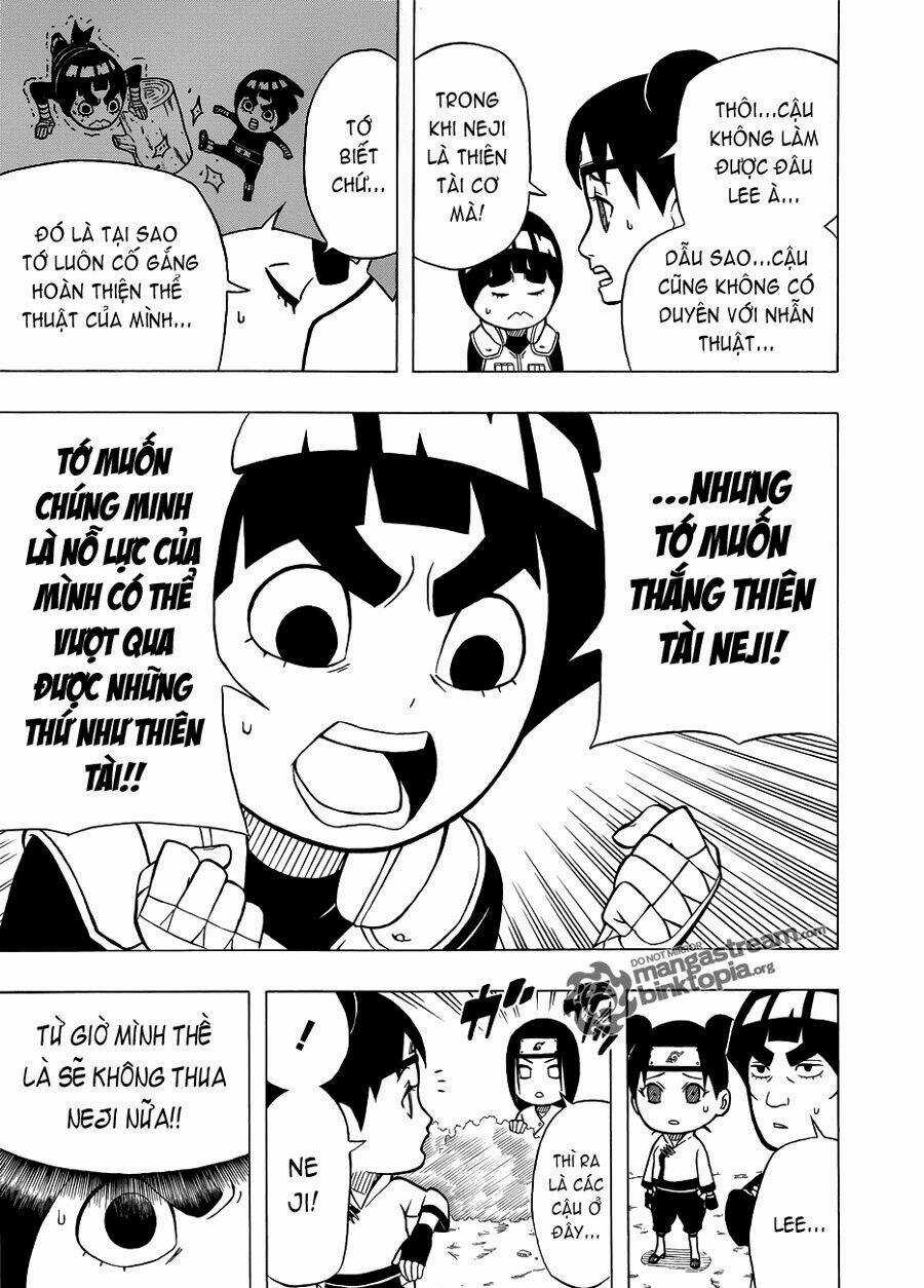 Cửu Vĩ Hồ Ly Ngoại Truyện Rock Lee Chapter 3 trang 8
