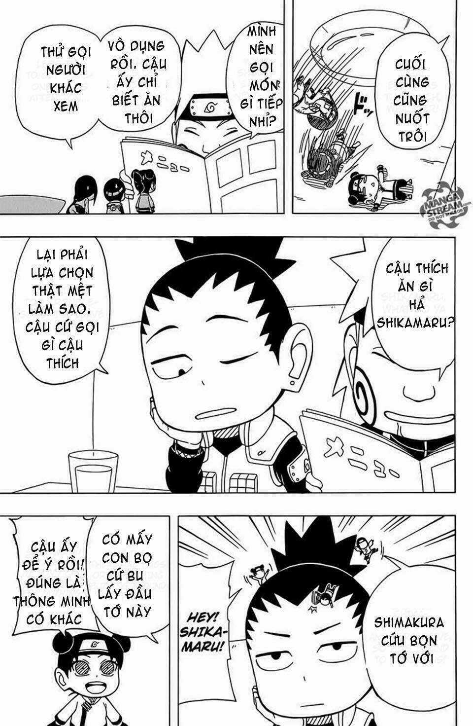 Cửu Vĩ Hồ Ly Ngoại Truyện Rock Lee Chapter 30 trang 10