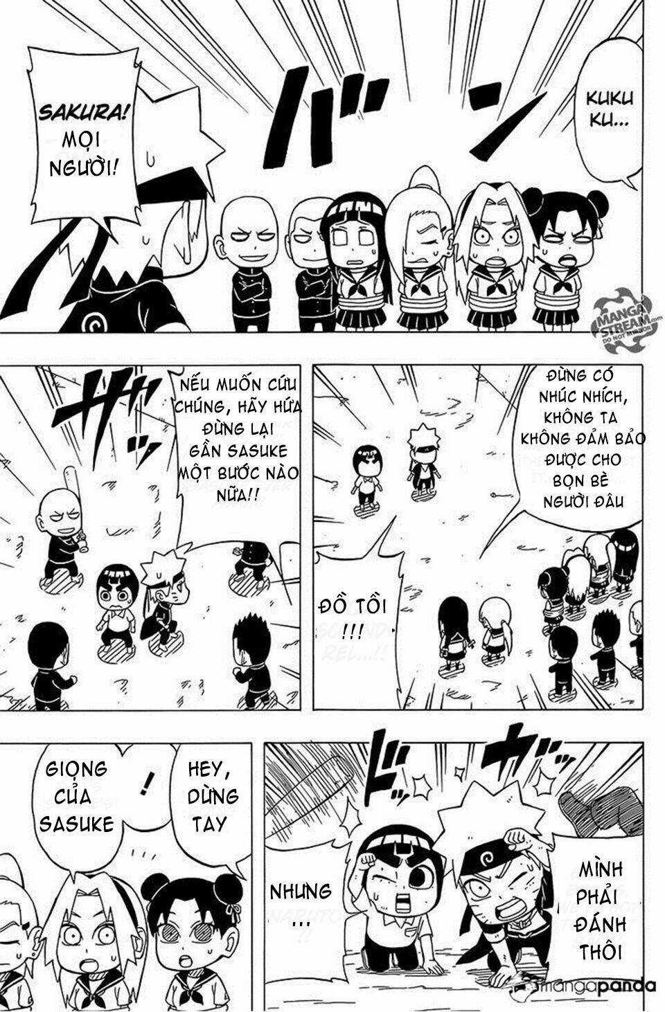 Cửu Vĩ Hồ Ly Ngoại Truyện Rock Lee Chapter 32 trang 23