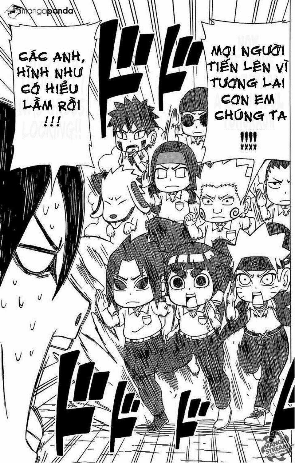 Cửu Vĩ Hồ Ly Ngoại Truyện Rock Lee Chapter 32 trang 25