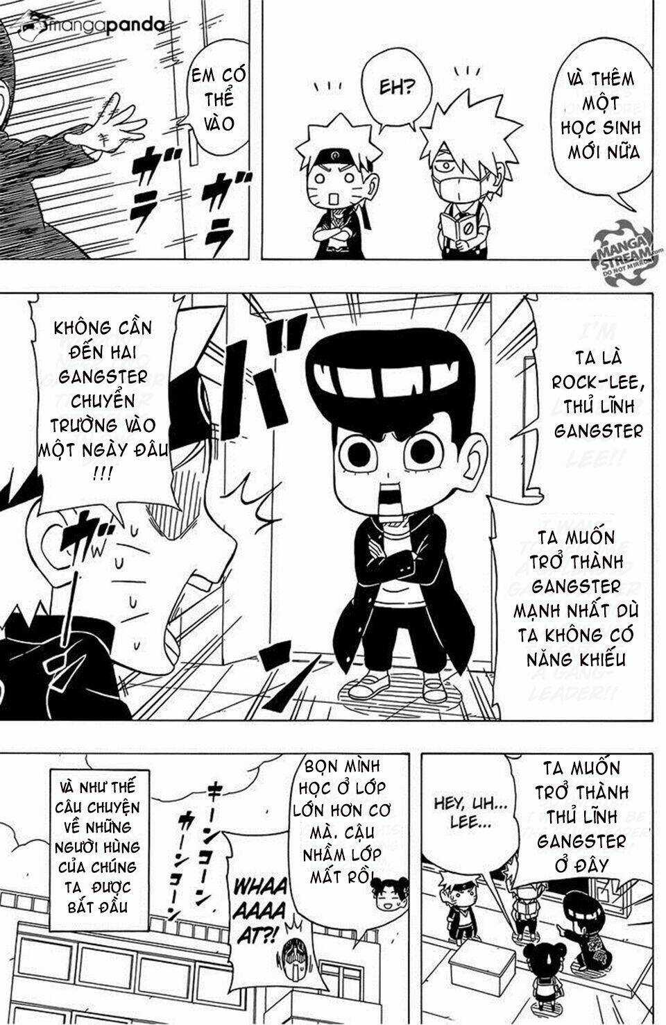 Cửu Vĩ Hồ Ly Ngoại Truyện Rock Lee Chapter 32 trang 5