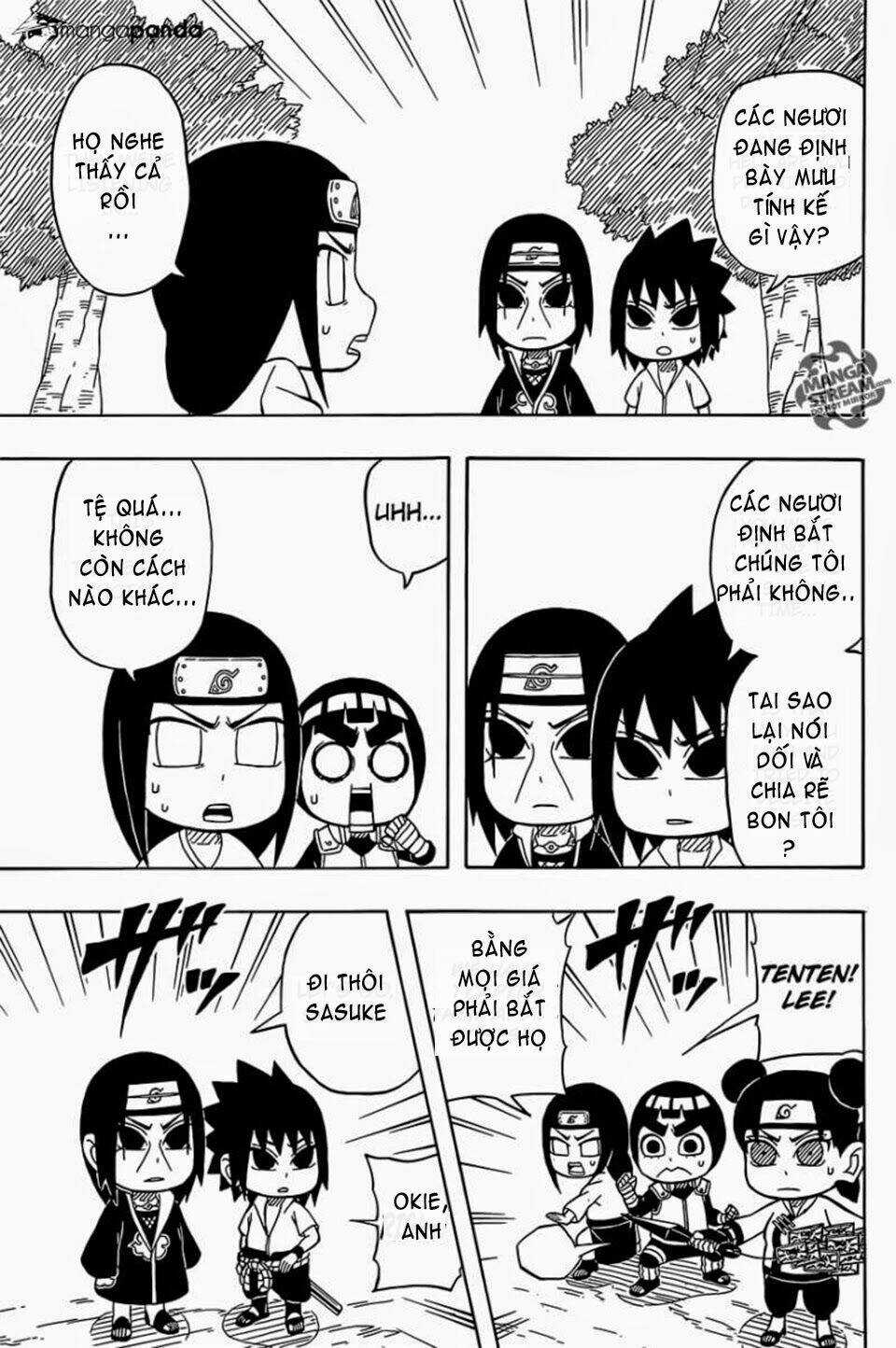 Cửu Vĩ Hồ Ly Ngoại Truyện Rock Lee Chapter 33 trang 19