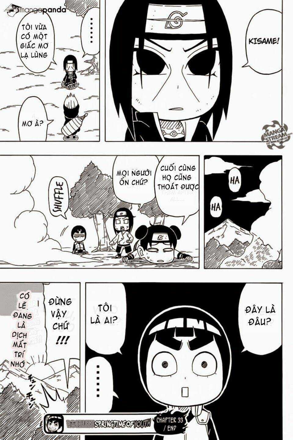 Cửu Vĩ Hồ Ly Ngoại Truyện Rock Lee Chapter 33 trang 23