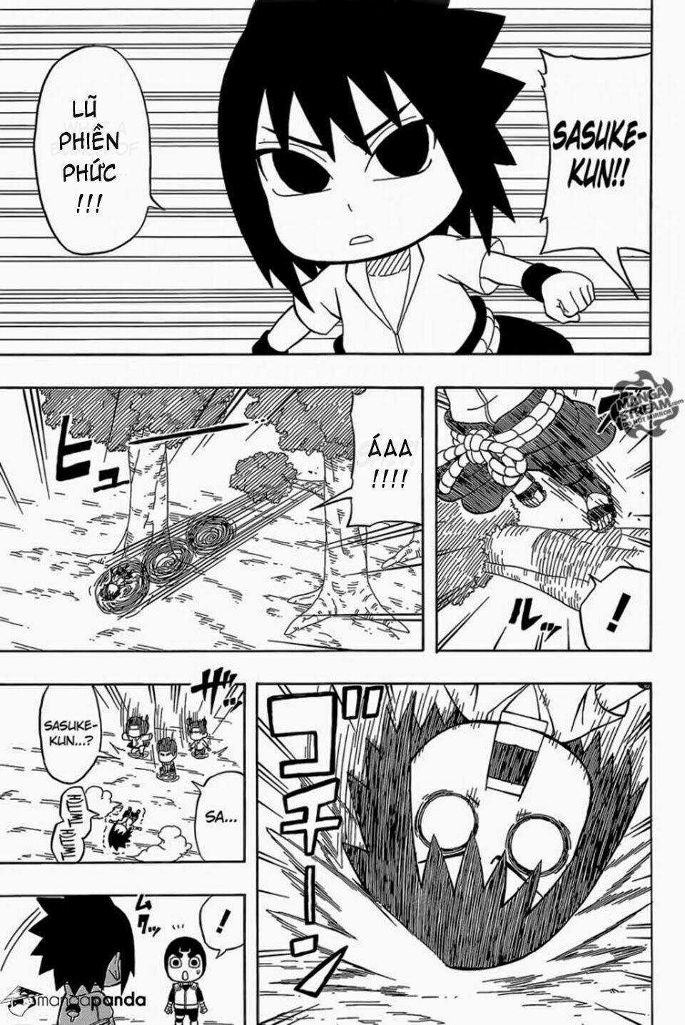 Cửu Vĩ Hồ Ly Ngoại Truyện Rock Lee Chapter 33 trang 3