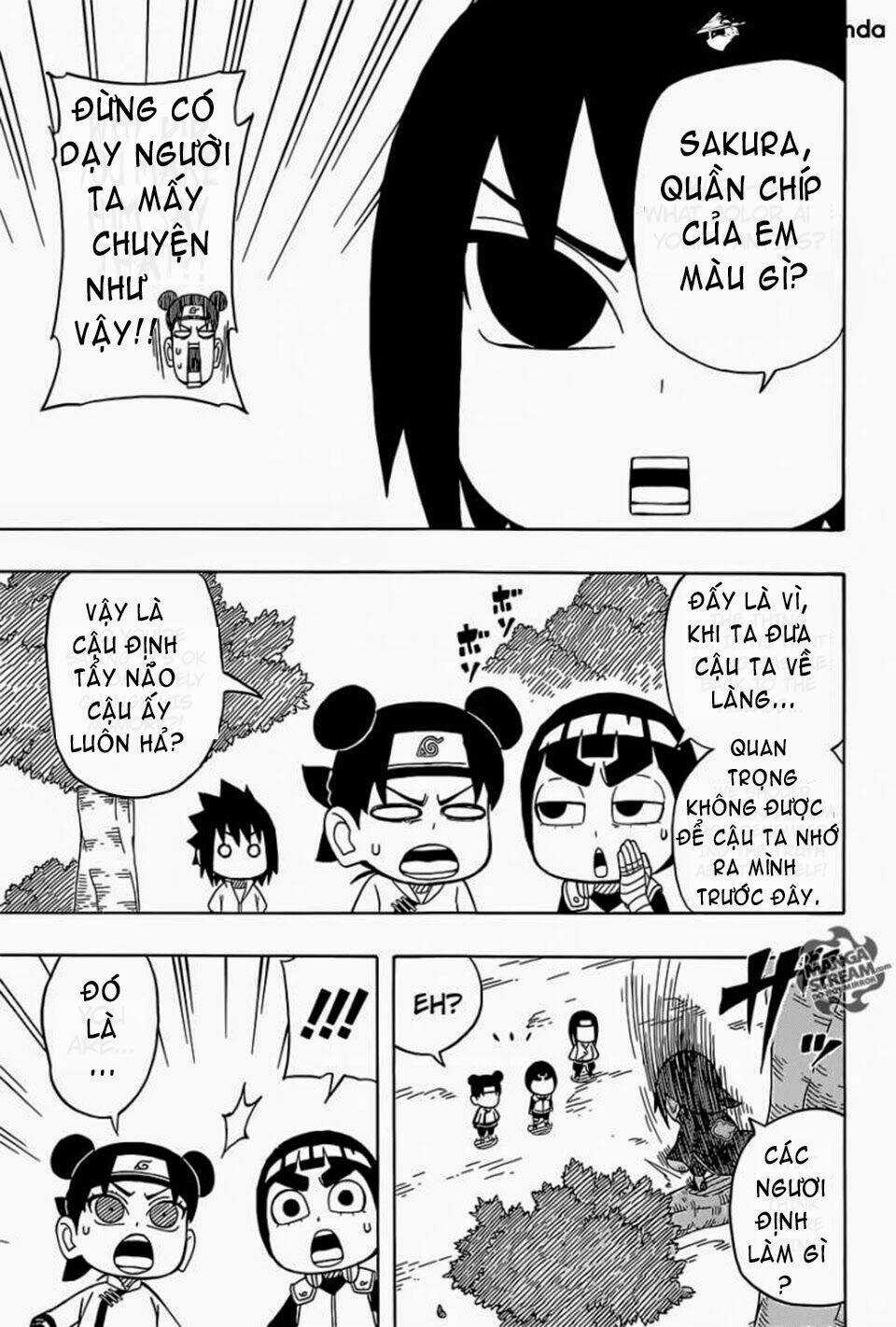 Cửu Vĩ Hồ Ly Ngoại Truyện Rock Lee Chapter 33 trang 7
