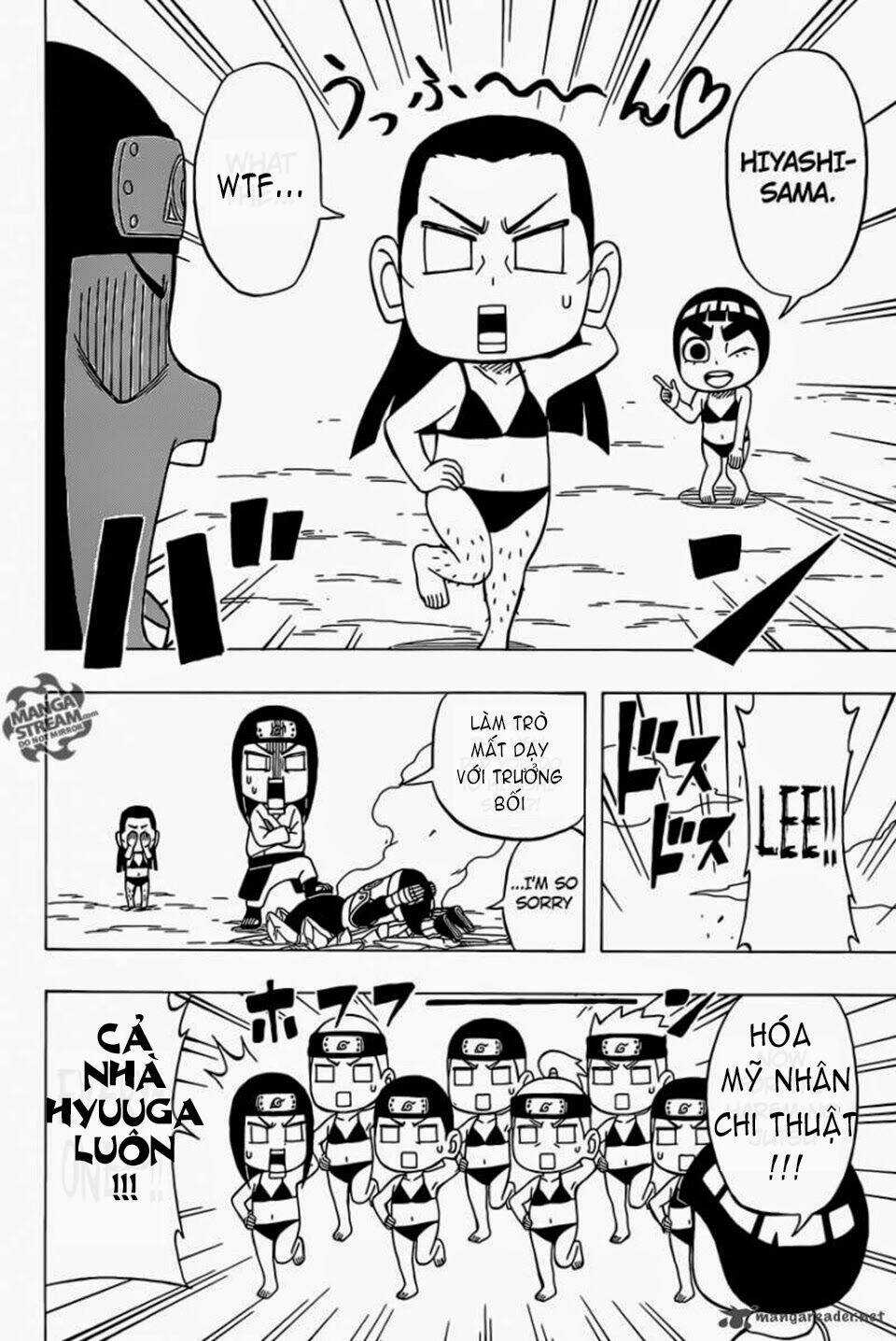 Cửu Vĩ Hồ Ly Ngoại Truyện Rock Lee Chapter 34 trang 6