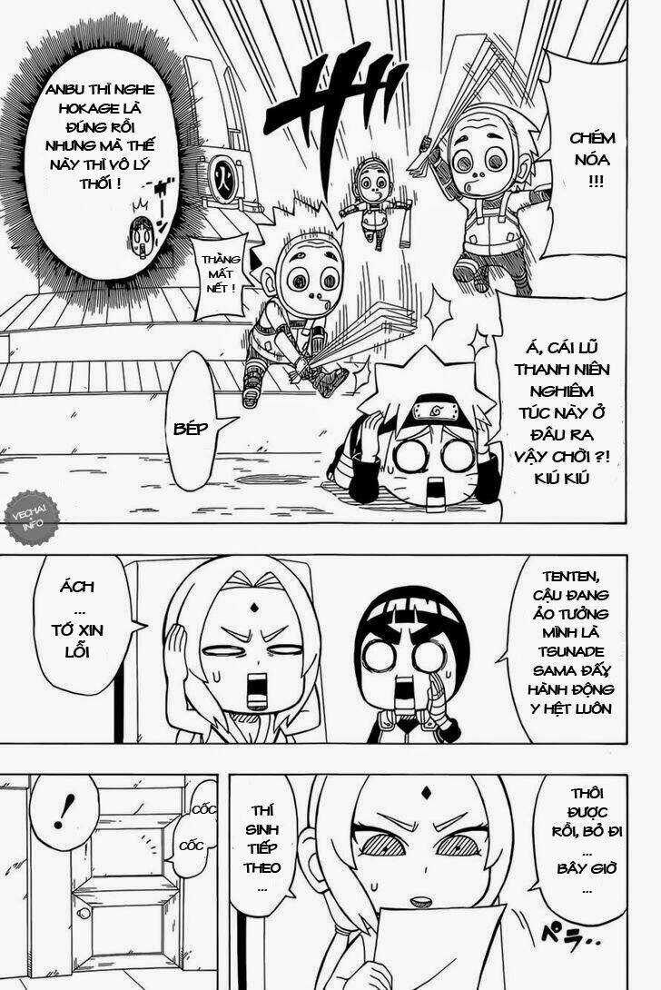 Cửu Vĩ Hồ Ly Ngoại Truyện Rock Lee Chapter 35 trang 8