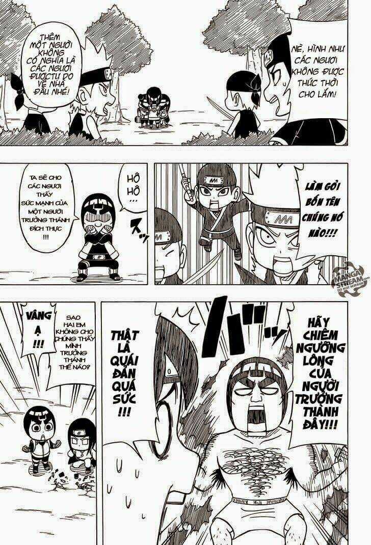 Cửu Vĩ Hồ Ly Ngoại Truyện Rock Lee Chapter 36 trang 24
