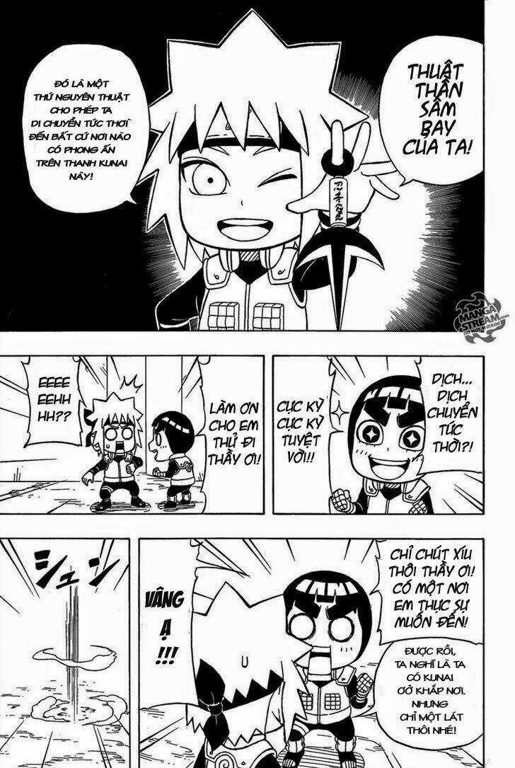 Cửu Vĩ Hồ Ly Ngoại Truyện Rock Lee Chapter 37 trang 15