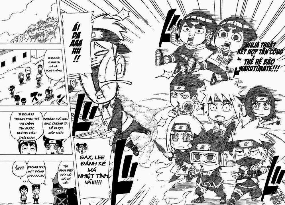 Cửu Vĩ Hồ Ly Ngoại Truyện Rock Lee Chapter 37 trang 22