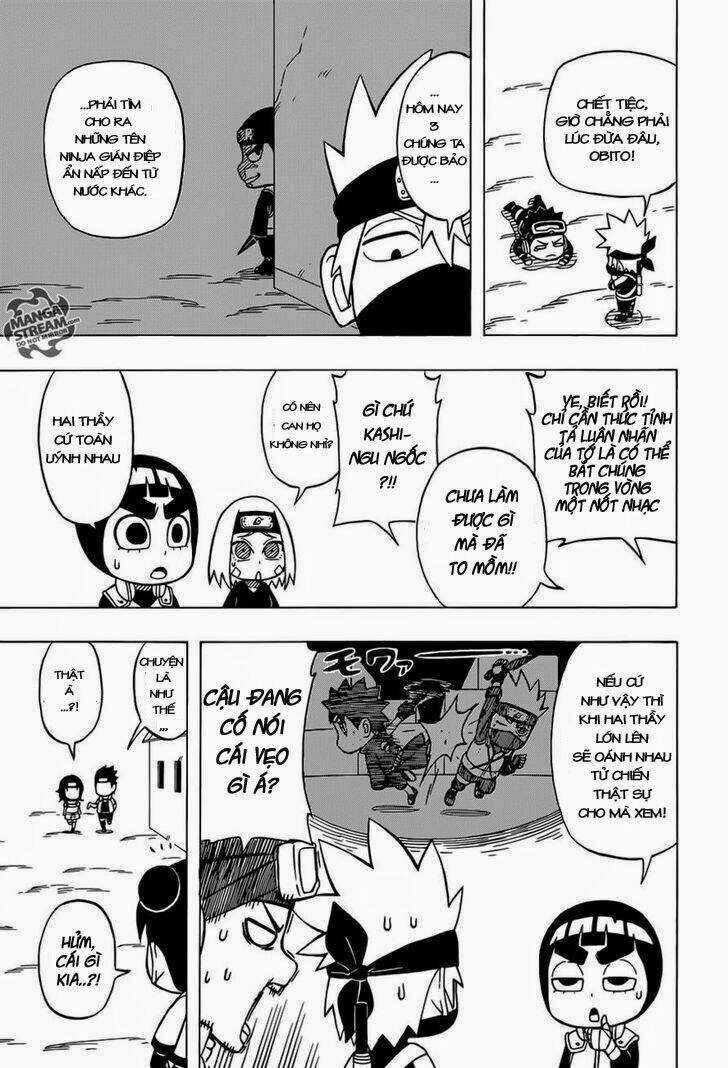 Cửu Vĩ Hồ Ly Ngoại Truyện Rock Lee Chapter 37 trang 9