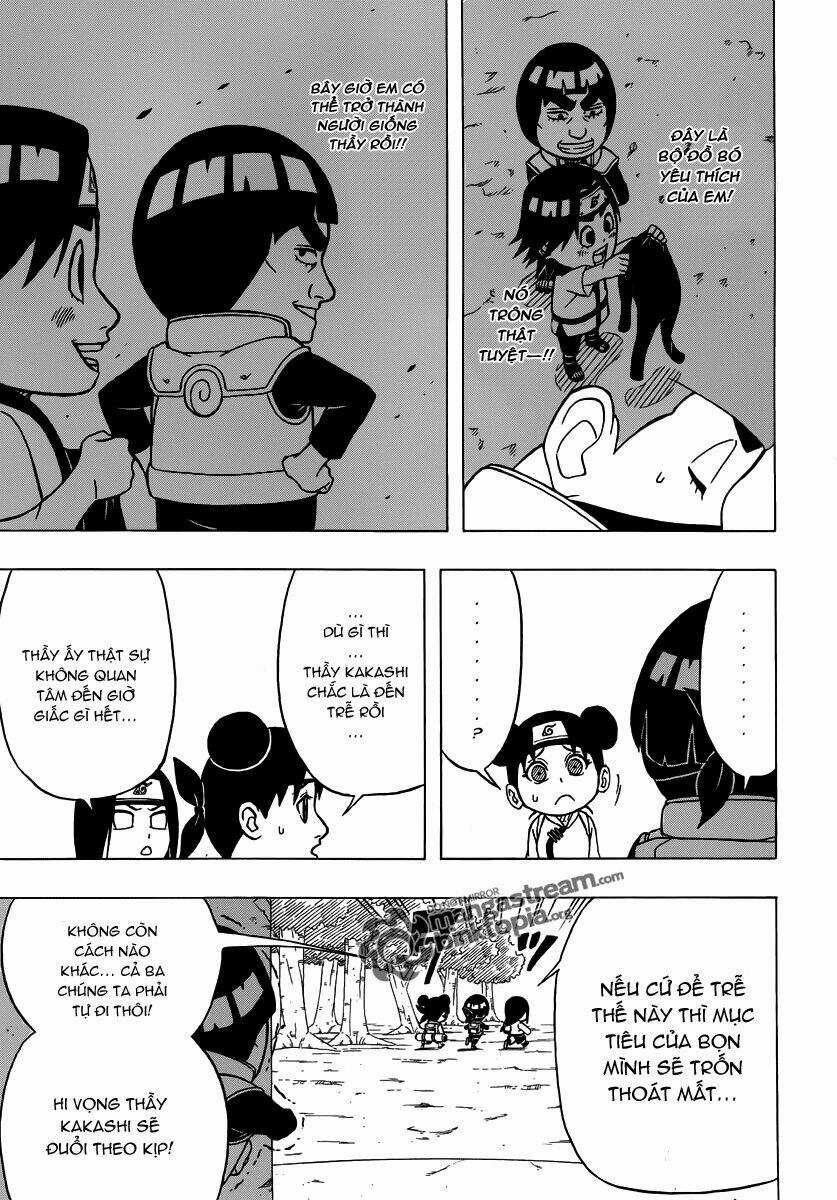 Cửu Vĩ Hồ Ly Ngoại Truyện Rock Lee Chapter 4 trang 10