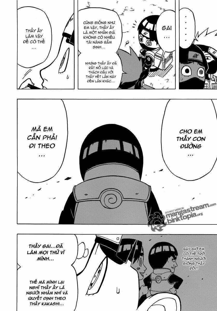 Cửu Vĩ Hồ Ly Ngoại Truyện Rock Lee Chapter 4 trang 17