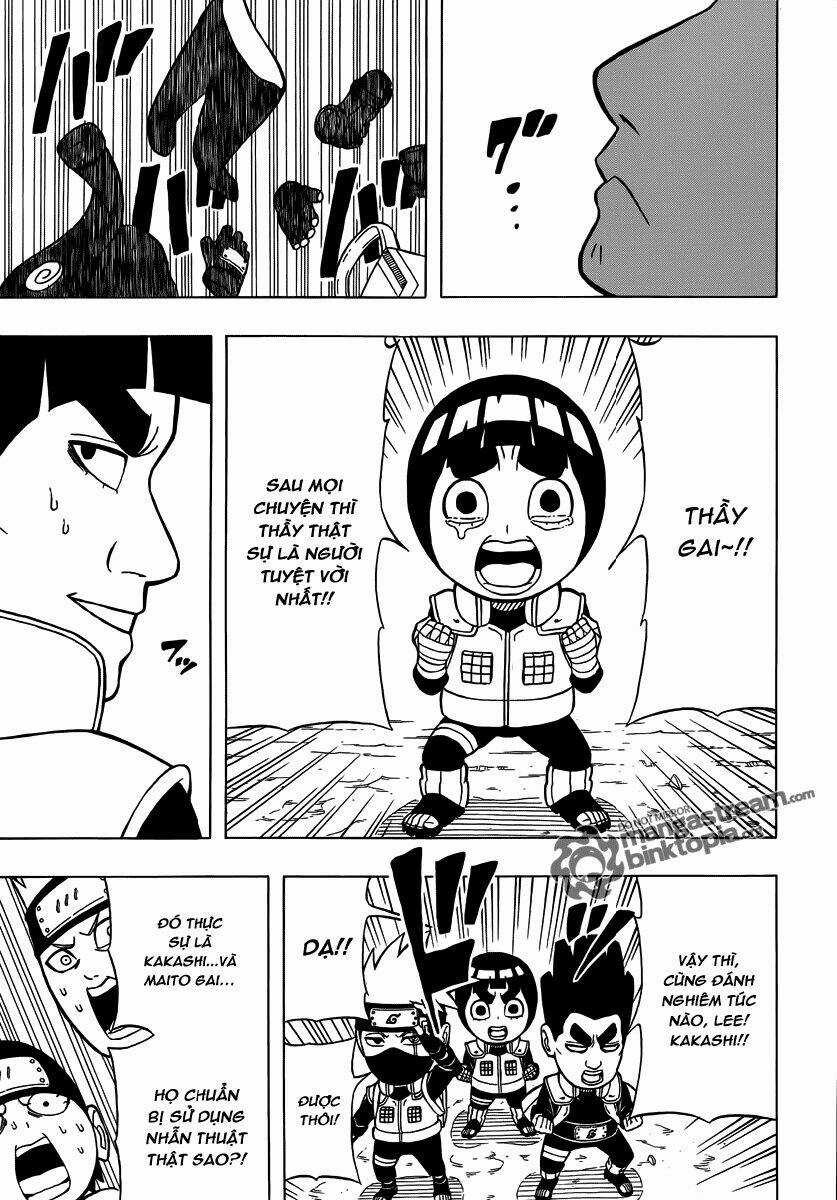 Cửu Vĩ Hồ Ly Ngoại Truyện Rock Lee Chapter 4 trang 18
