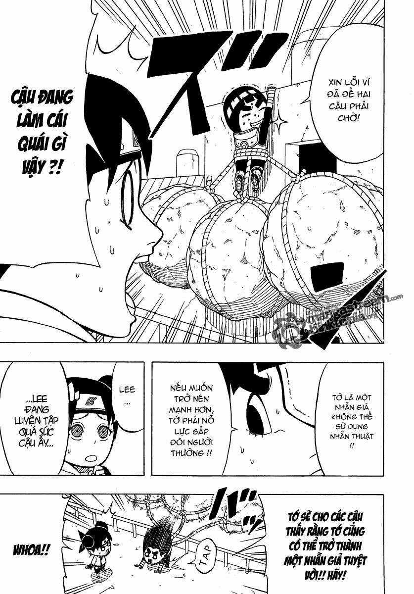 Cửu Vĩ Hồ Ly Ngoại Truyện Rock Lee Chapter 4 trang 2