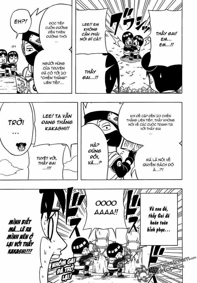 Cửu Vĩ Hồ Ly Ngoại Truyện Rock Lee Chapter 4 trang 20