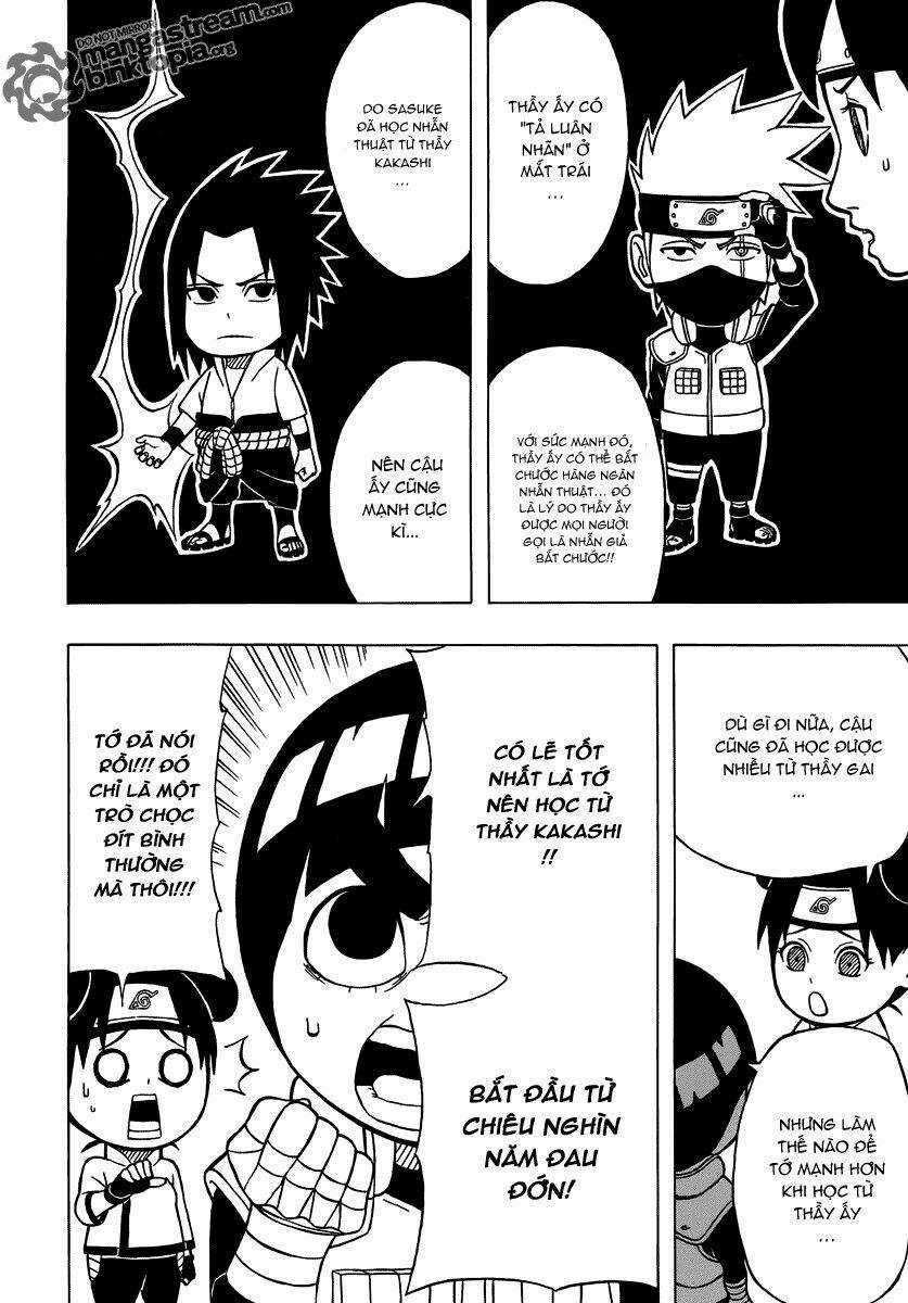 Cửu Vĩ Hồ Ly Ngoại Truyện Rock Lee Chapter 4 trang 7