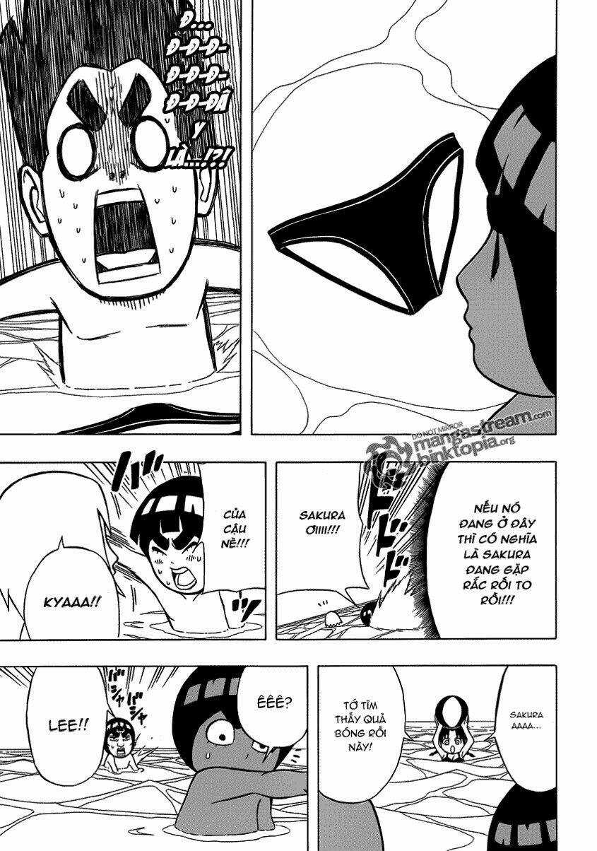 Cửu Vĩ Hồ Ly Ngoại Truyện Rock Lee Chapter 5 trang 7