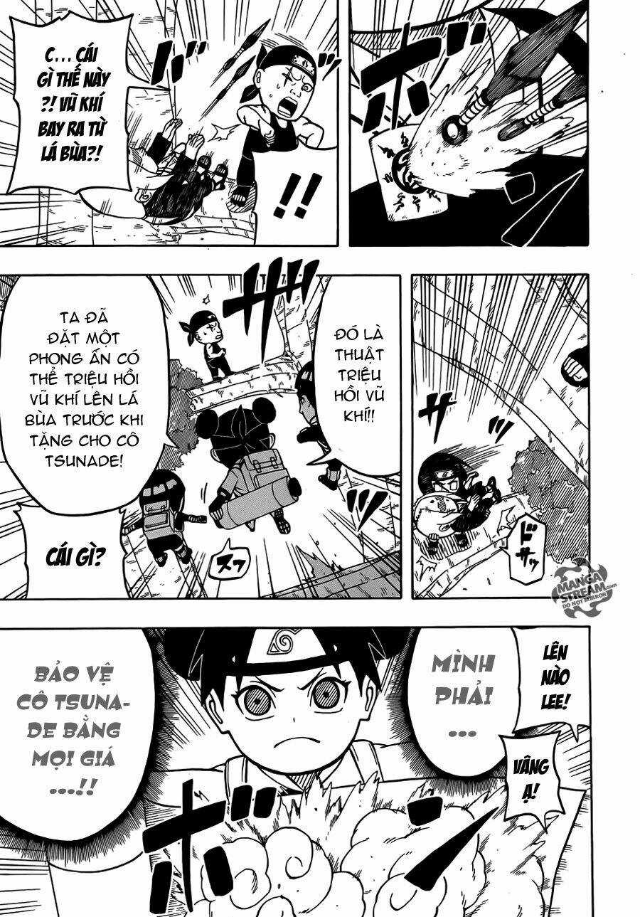 Cửu Vĩ Hồ Ly Ngoại Truyện Rock Lee Chapter 6 trang 13