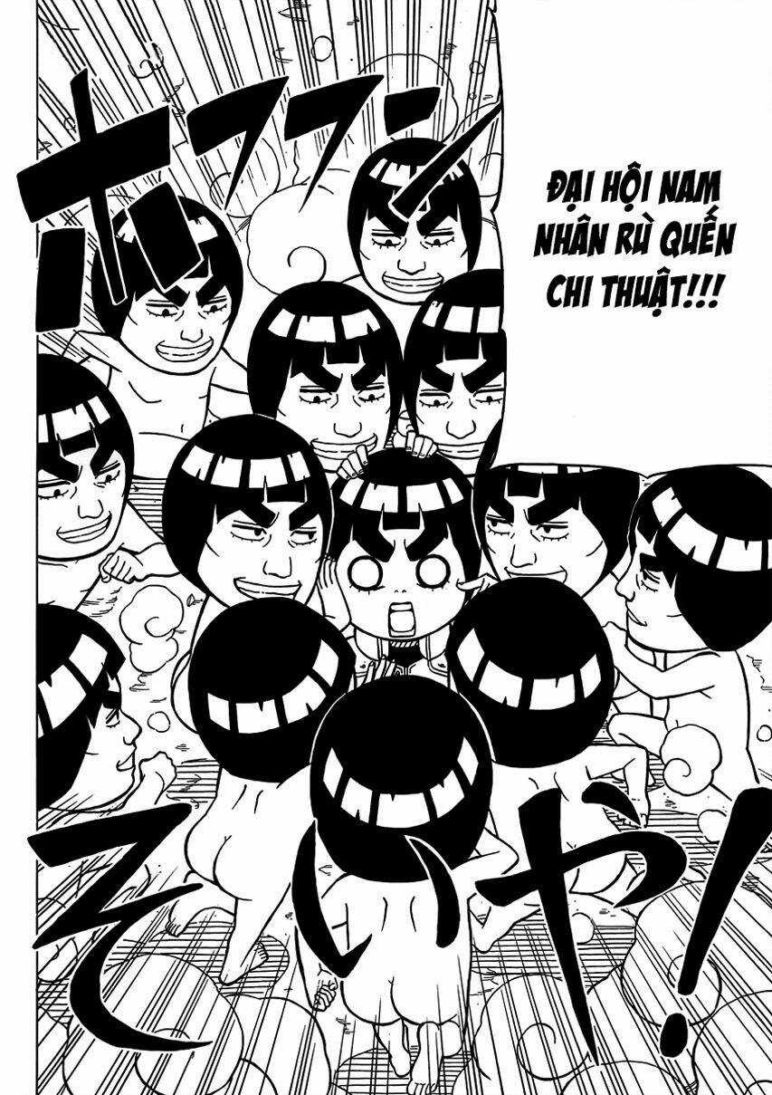 Cửu Vĩ Hồ Ly Ngoại Truyện Rock Lee Chapter 7.5 trang 17