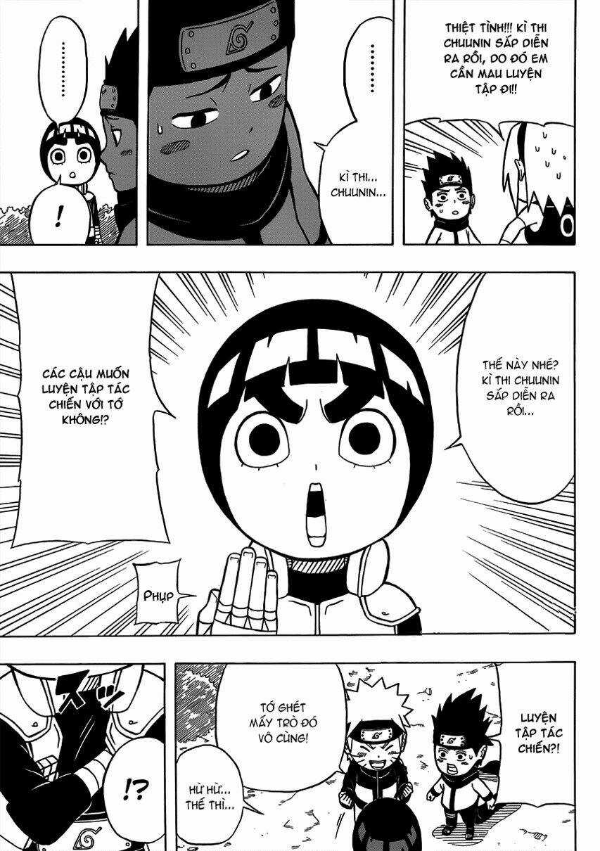Cửu Vĩ Hồ Ly Ngoại Truyện Rock Lee Chapter 7.5 trang 6