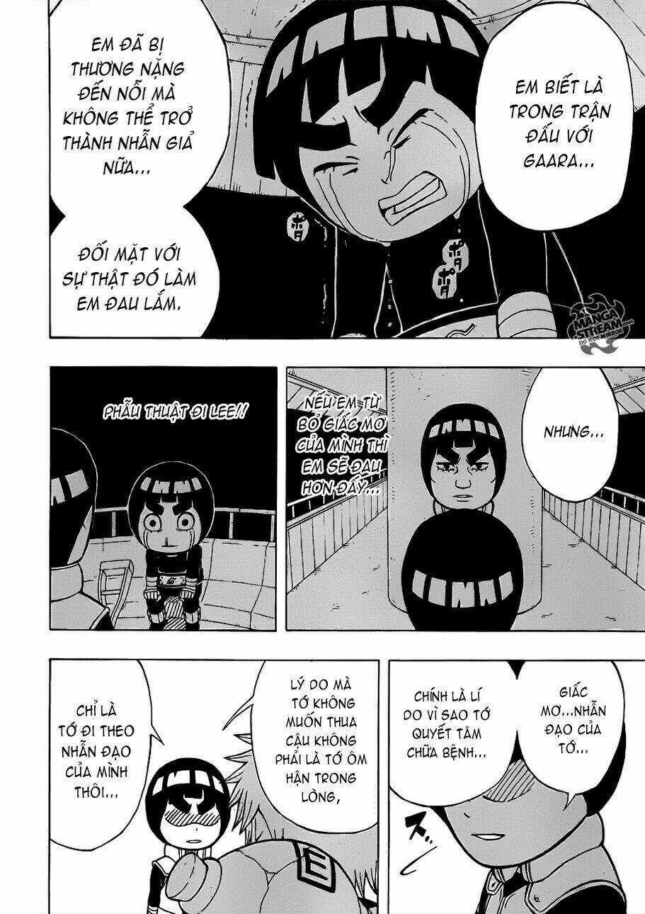 Cửu Vĩ Hồ Ly Ngoại Truyện Rock Lee Chapter 7 trang 16