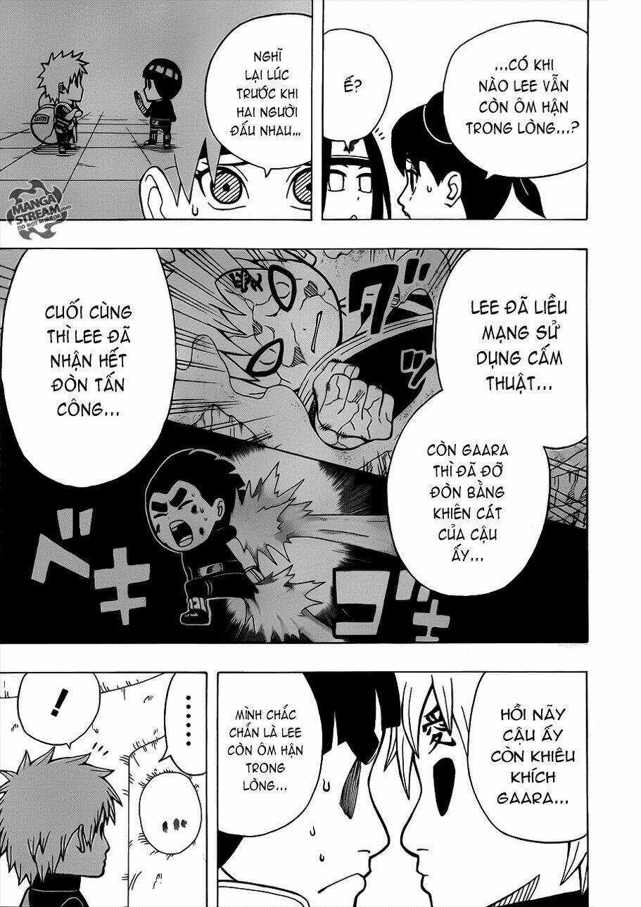 Cửu Vĩ Hồ Ly Ngoại Truyện Rock Lee Chapter 7 trang 7