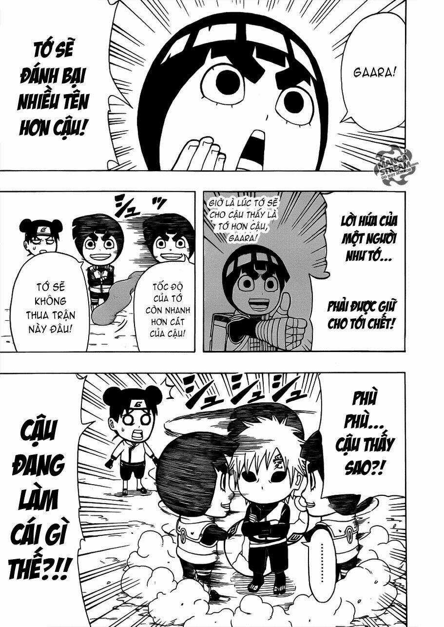 Cửu Vĩ Hồ Ly Ngoại Truyện Rock Lee Chapter 7 trang 9