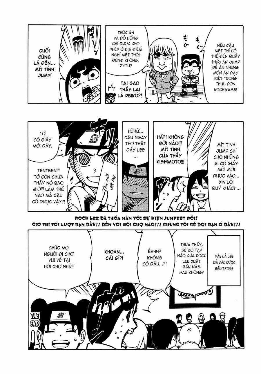 Cửu Vĩ Hồ Ly Ngoại Truyện Rock Lee Chapter 8.5 trang 4