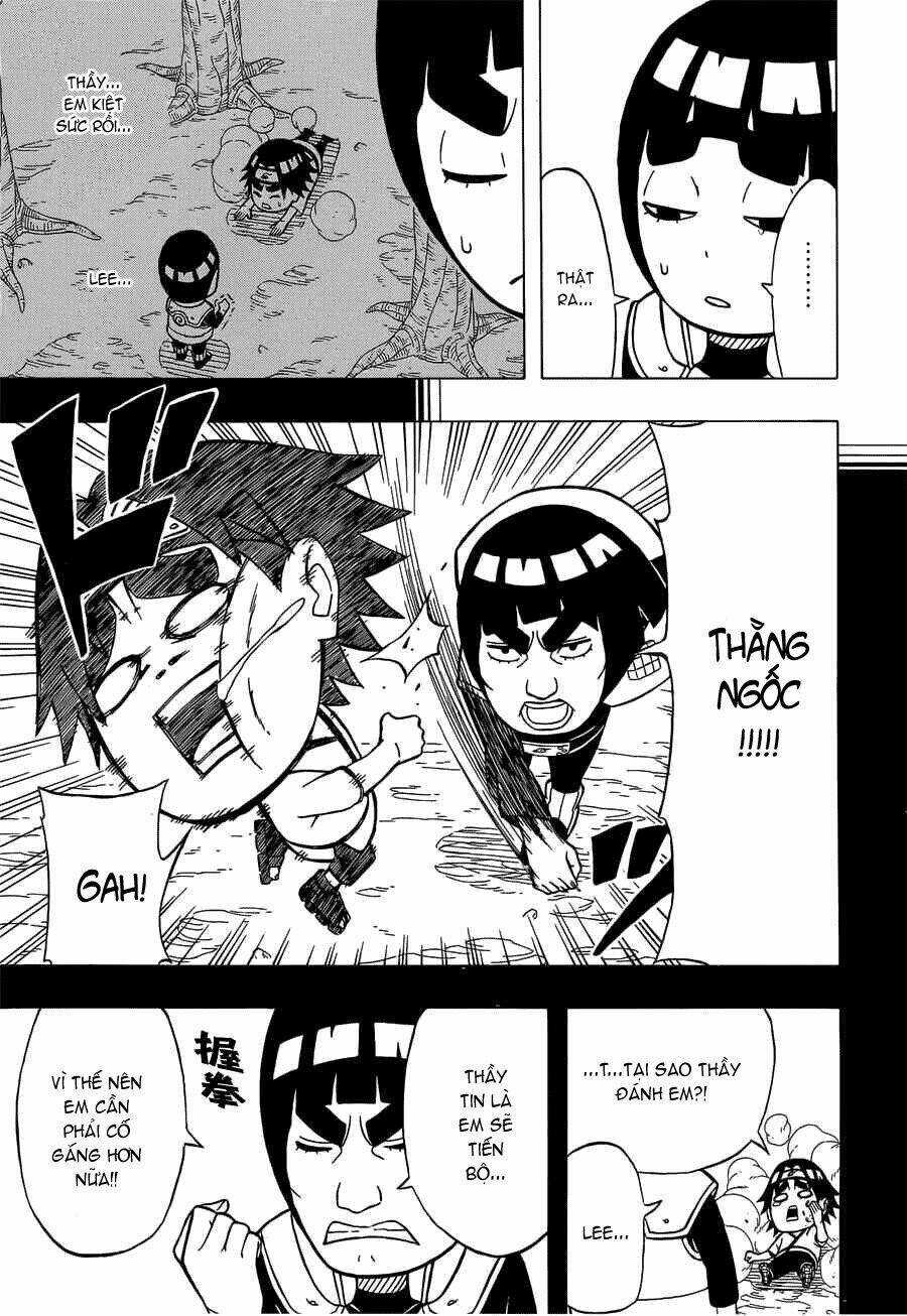 Cửu Vĩ Hồ Ly Ngoại Truyện Rock Lee Chapter 8 trang 10