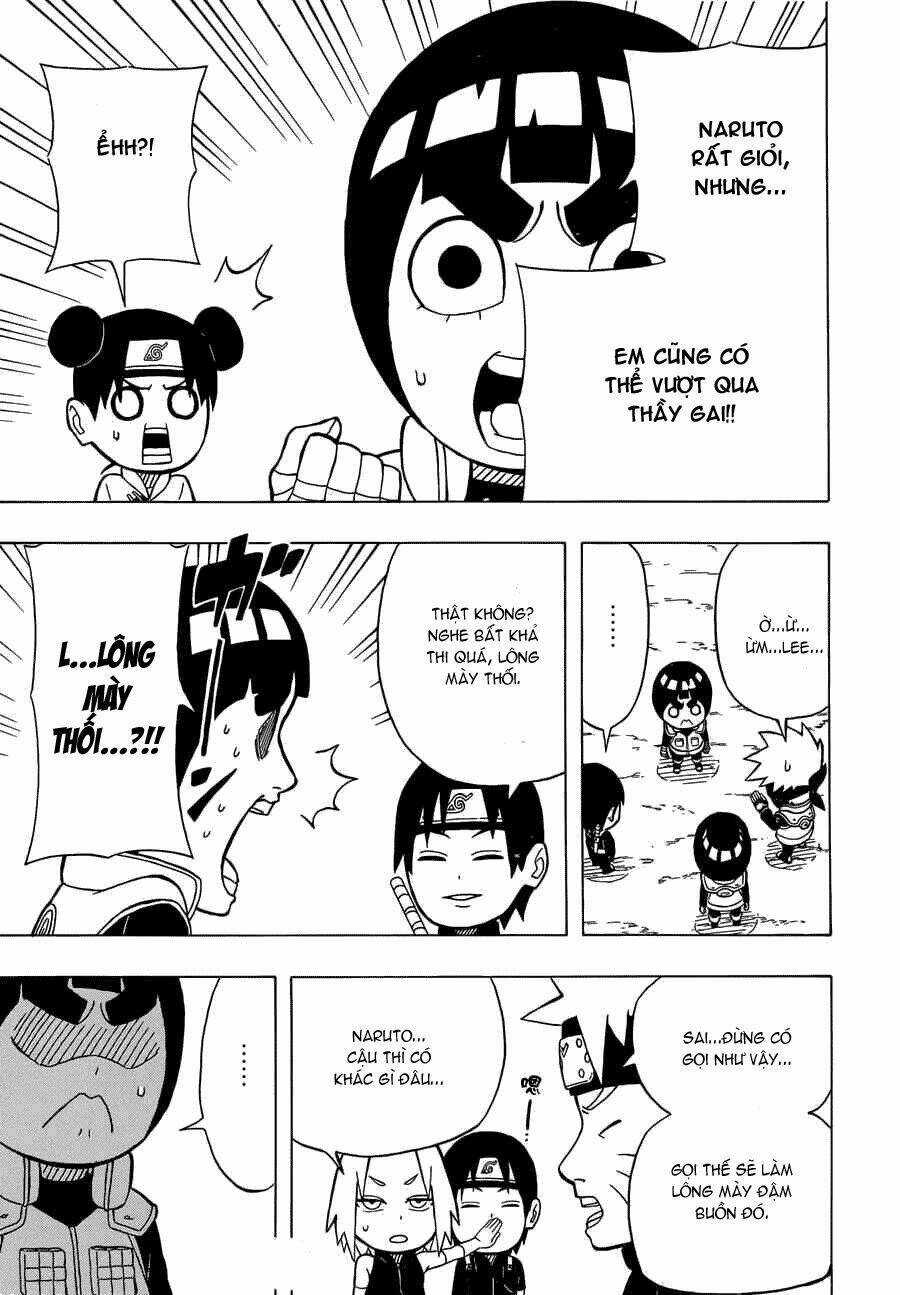 Cửu Vĩ Hồ Ly Ngoại Truyện Rock Lee Chapter 8 trang 12