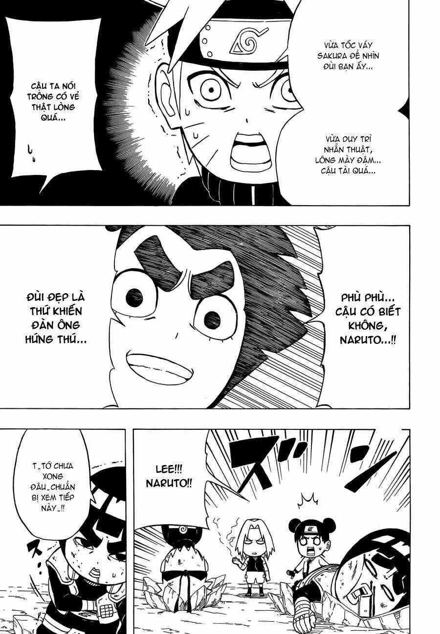 Cửu Vĩ Hồ Ly Ngoại Truyện Rock Lee Chapter 8 trang 20