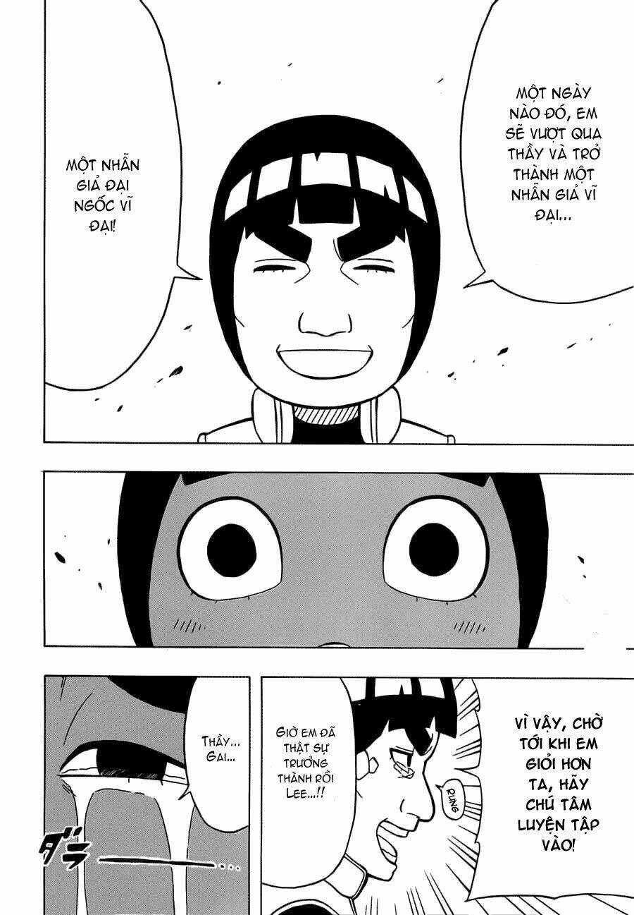 Cửu Vĩ Hồ Ly Ngoại Truyện Rock Lee Chapter 8 trang 28
