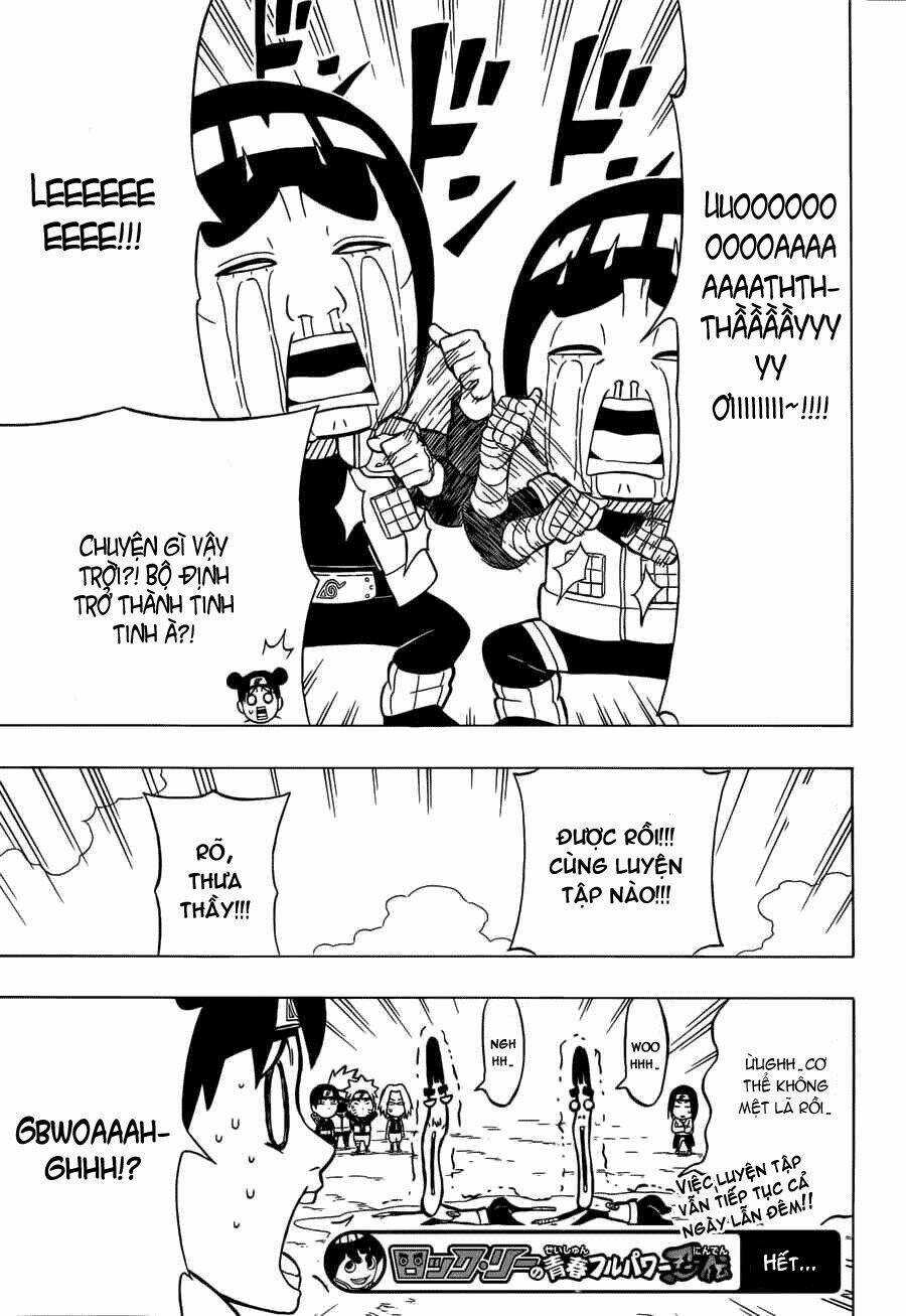 Cửu Vĩ Hồ Ly Ngoại Truyện Rock Lee Chapter 8 trang 29
