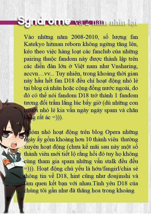 D18 Syndrome Magazine Chapter 1 trang 13