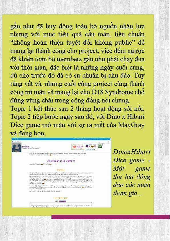 D18 Syndrome Magazine Chapter 1 trang 18