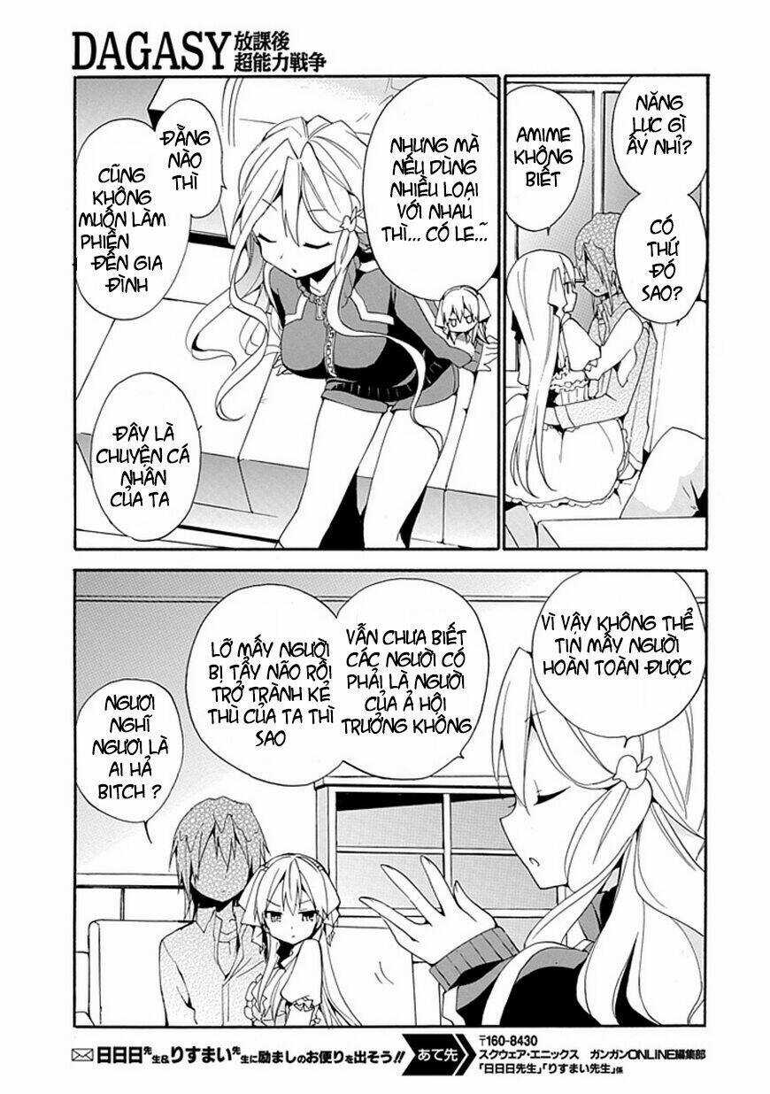 Dagasy - Houkago Chounouryoku Sensou Chapter 2 trang 23