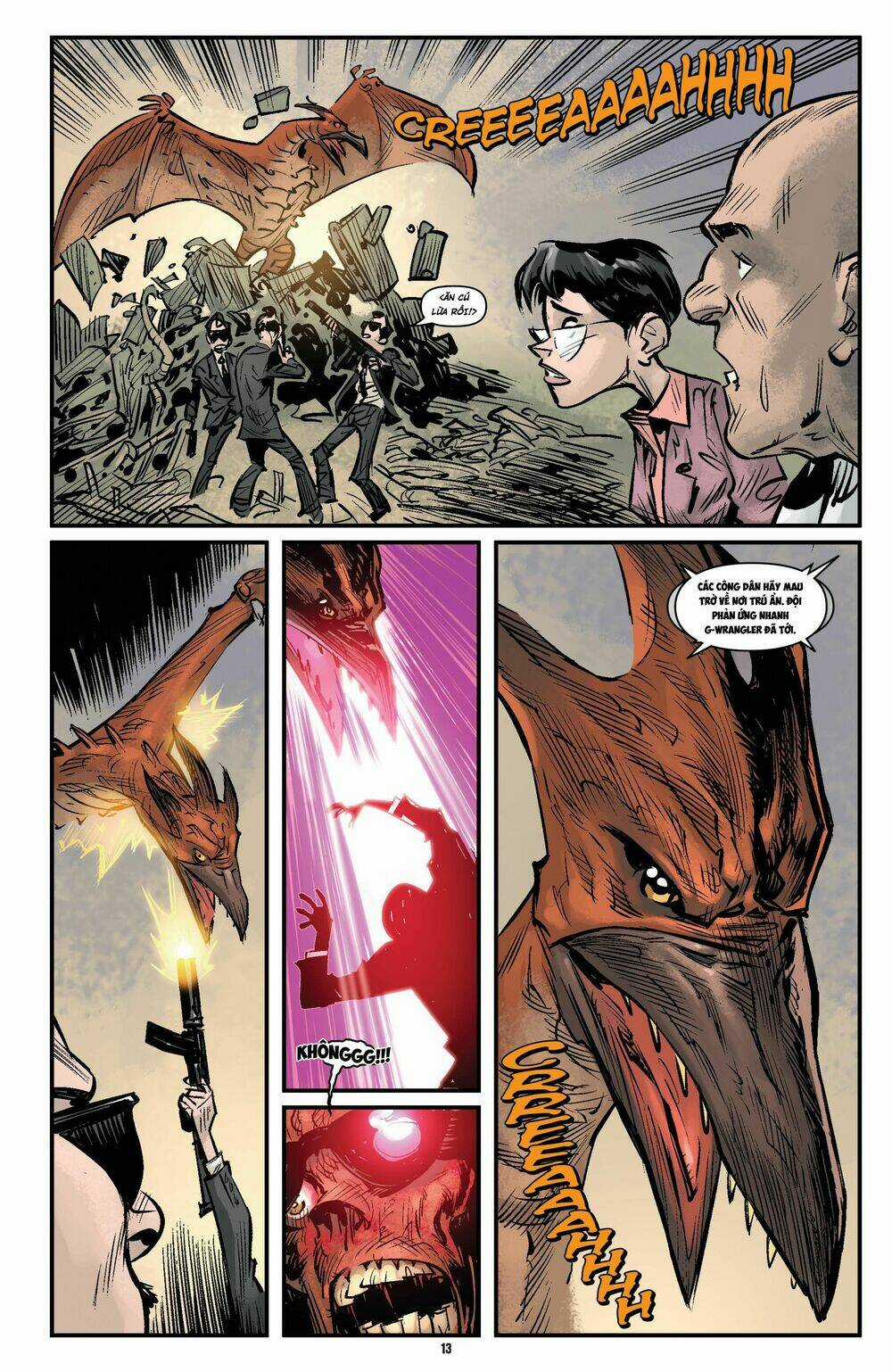 Đại Chiến Godzilla Chapter 1 trang 10