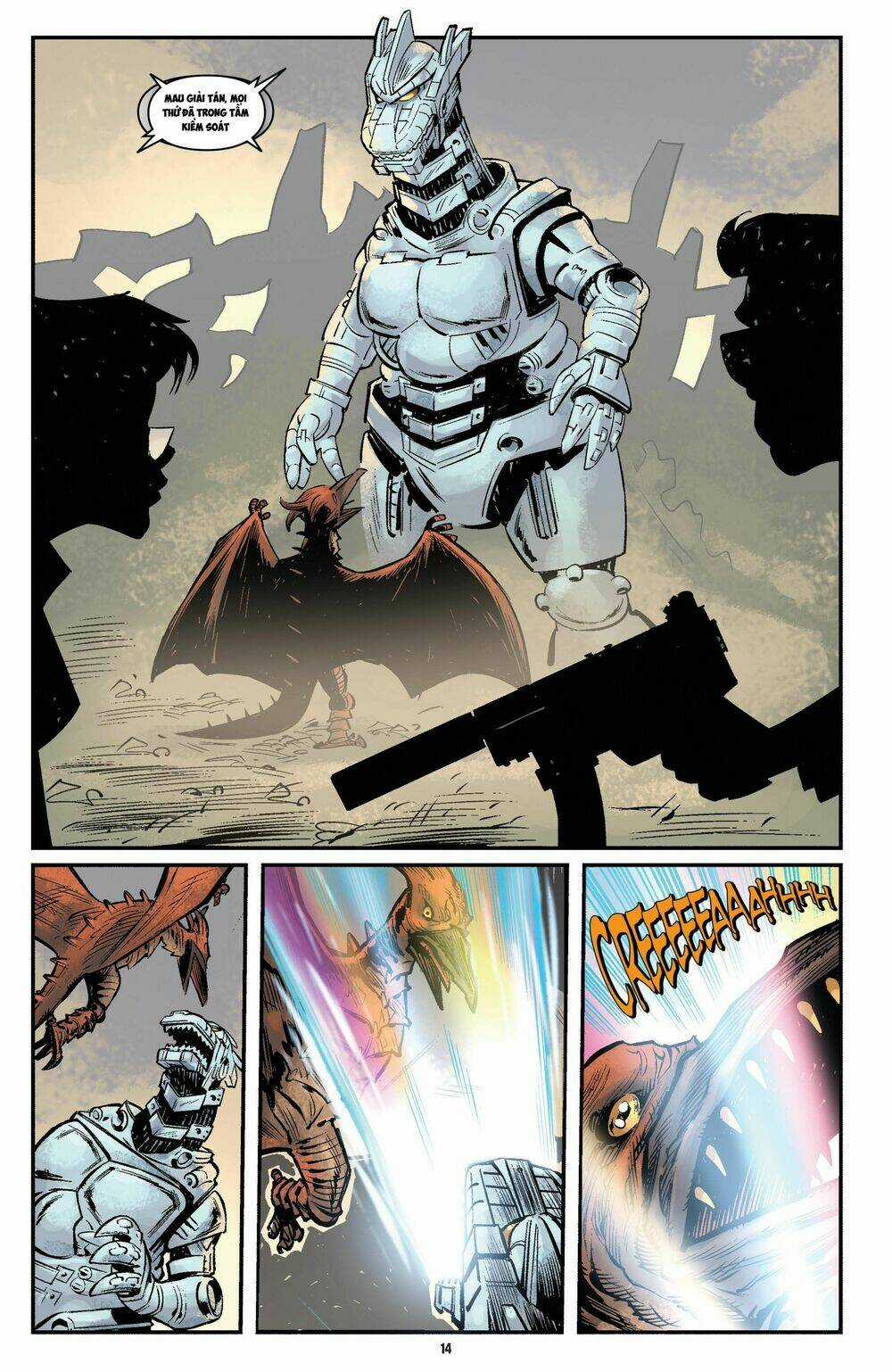 Đại Chiến Godzilla Chapter 1 trang 11