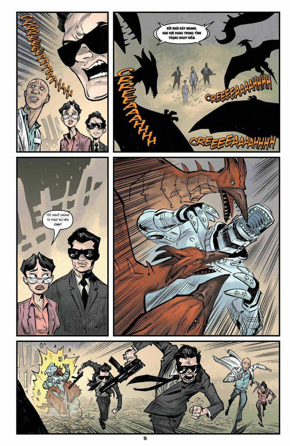 Đại Chiến Godzilla Chapter 1 trang 12