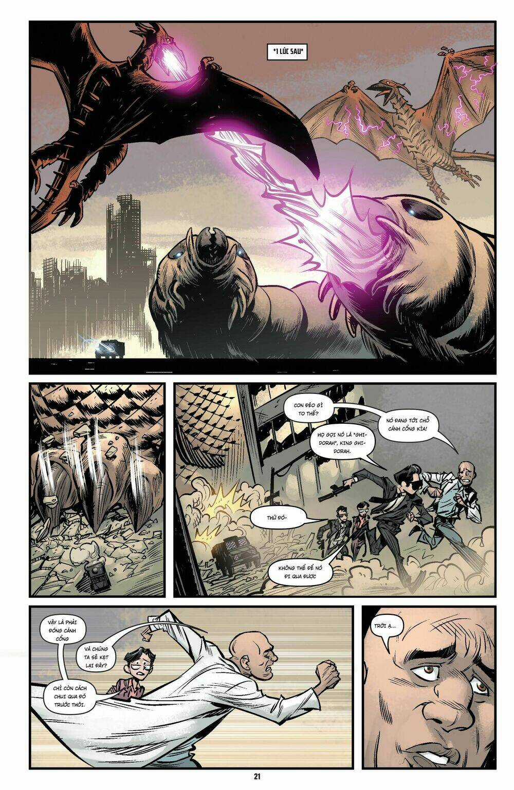 Đại Chiến Godzilla Chapter 1 trang 18