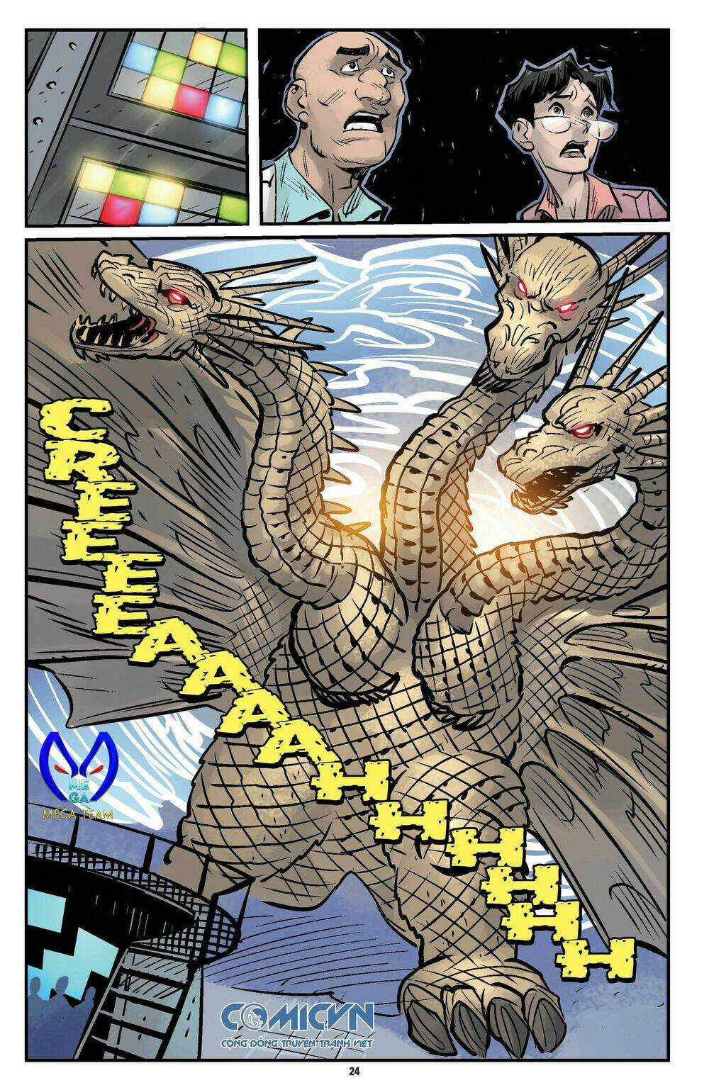 Đại Chiến Godzilla Chapter 1 trang 21