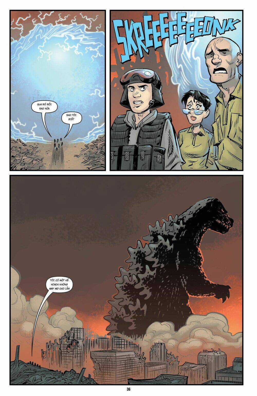 Đại Chiến Godzilla Chapter 1 trang 31