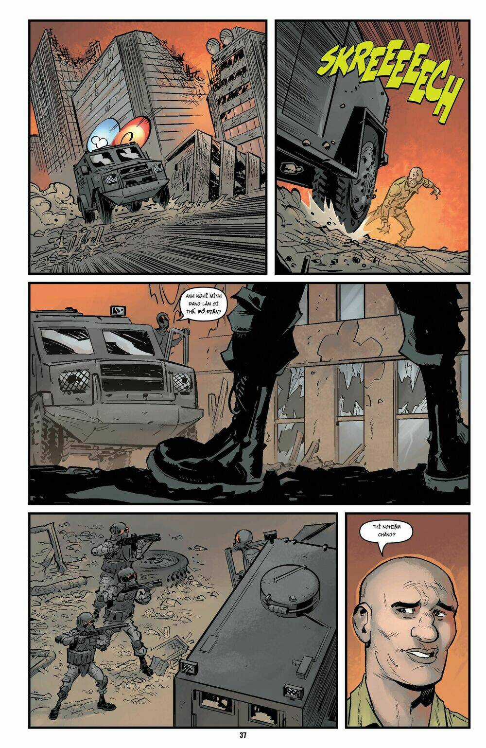 Đại Chiến Godzilla Chapter 1 trang 32