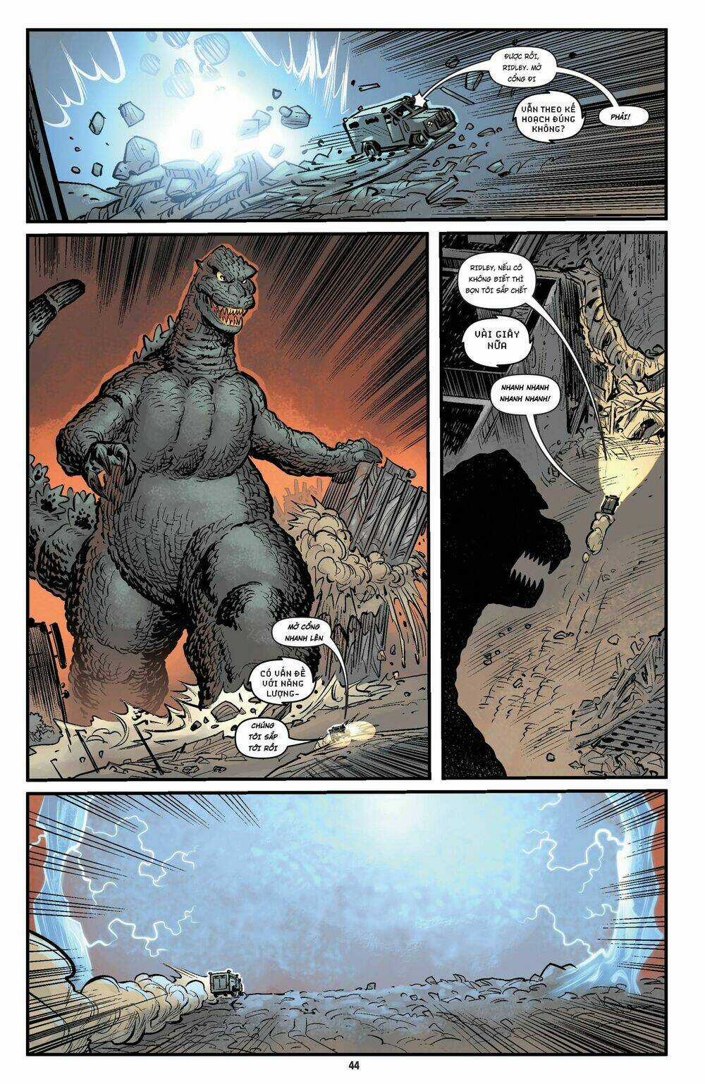 Đại Chiến Godzilla Chapter 1 trang 37