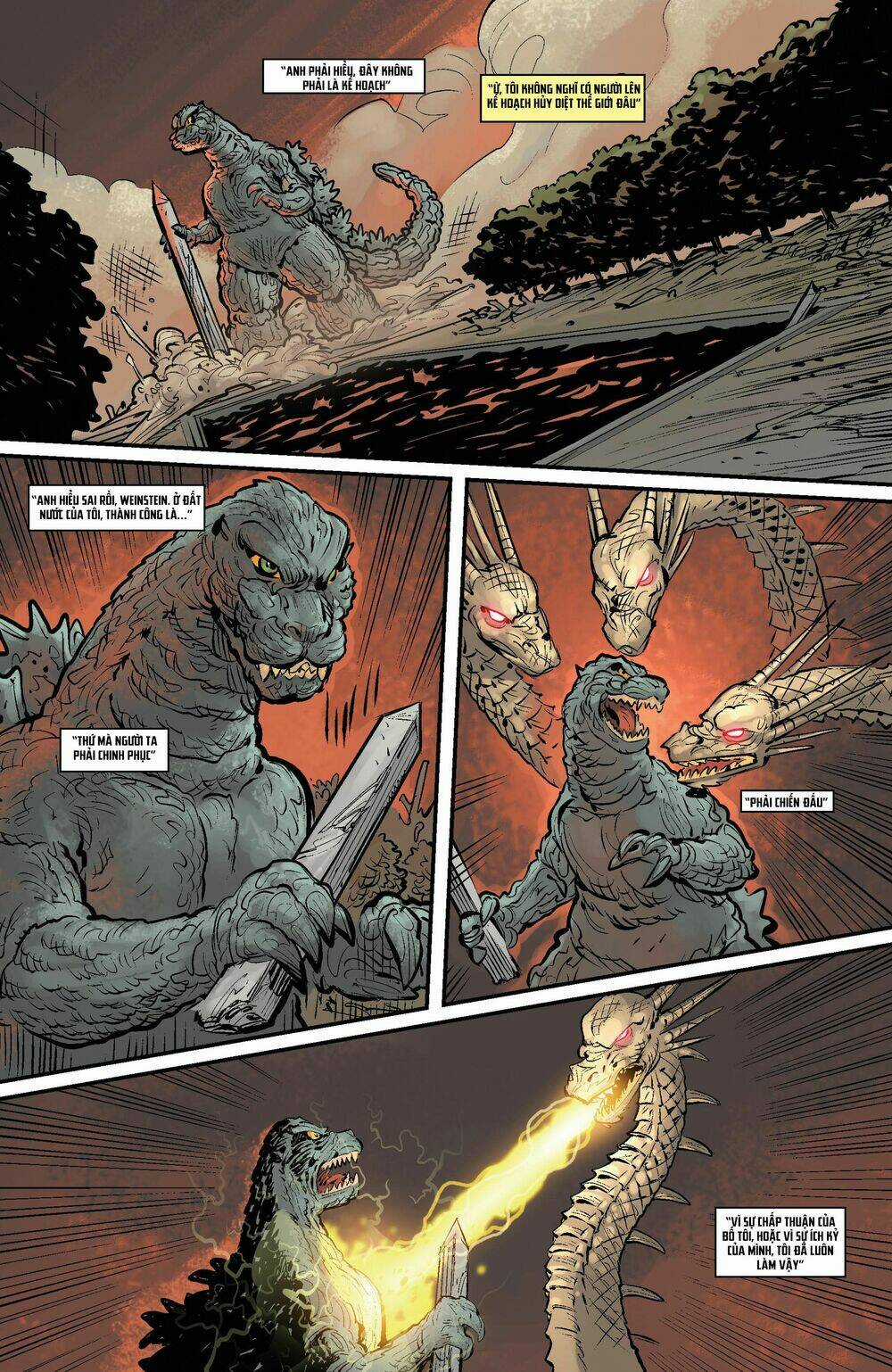 Đại Chiến Godzilla Chapter 1 trang 44