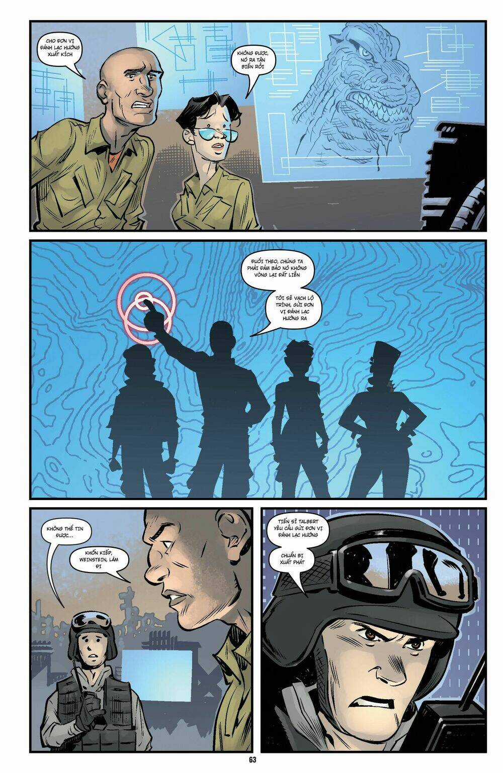 Đại Chiến Godzilla Chapter 1 trang 53