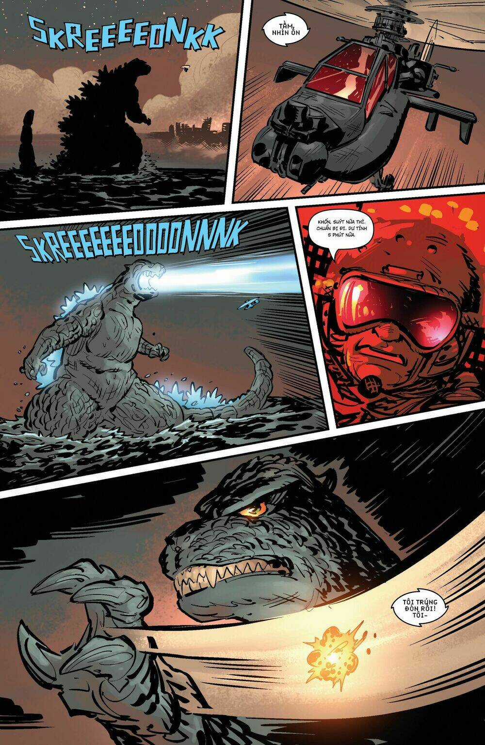 Đại Chiến Godzilla Chapter 1 trang 54