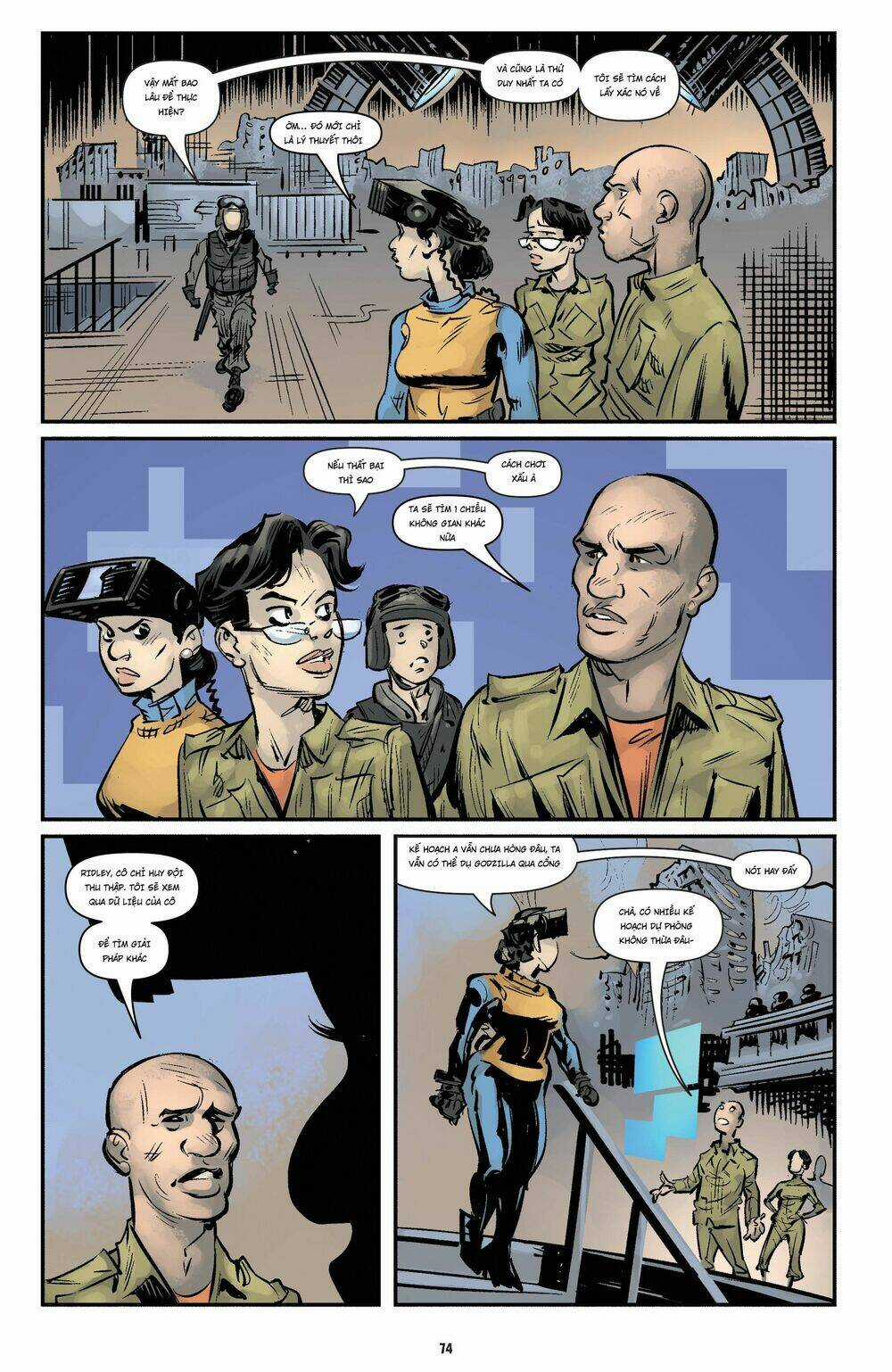 Đại Chiến Godzilla Chapter 1 trang 62